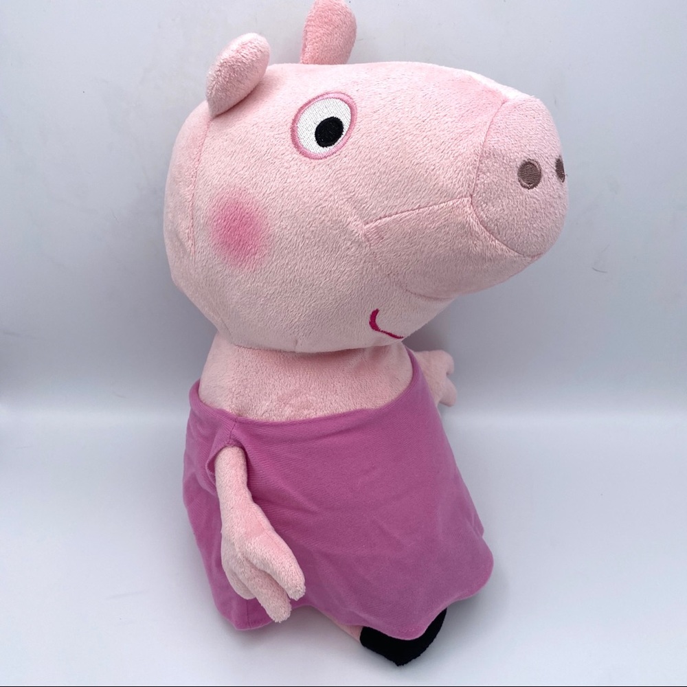 Peppa Pig Doll Large 16" Sitting Plush Toy Stuffed